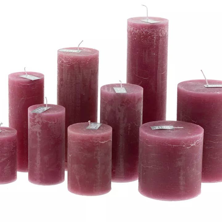 VELA RÚSTICA DE LUJO - FUCSIA para venta al por mayor de DutZ Collection @ Lowlands Design