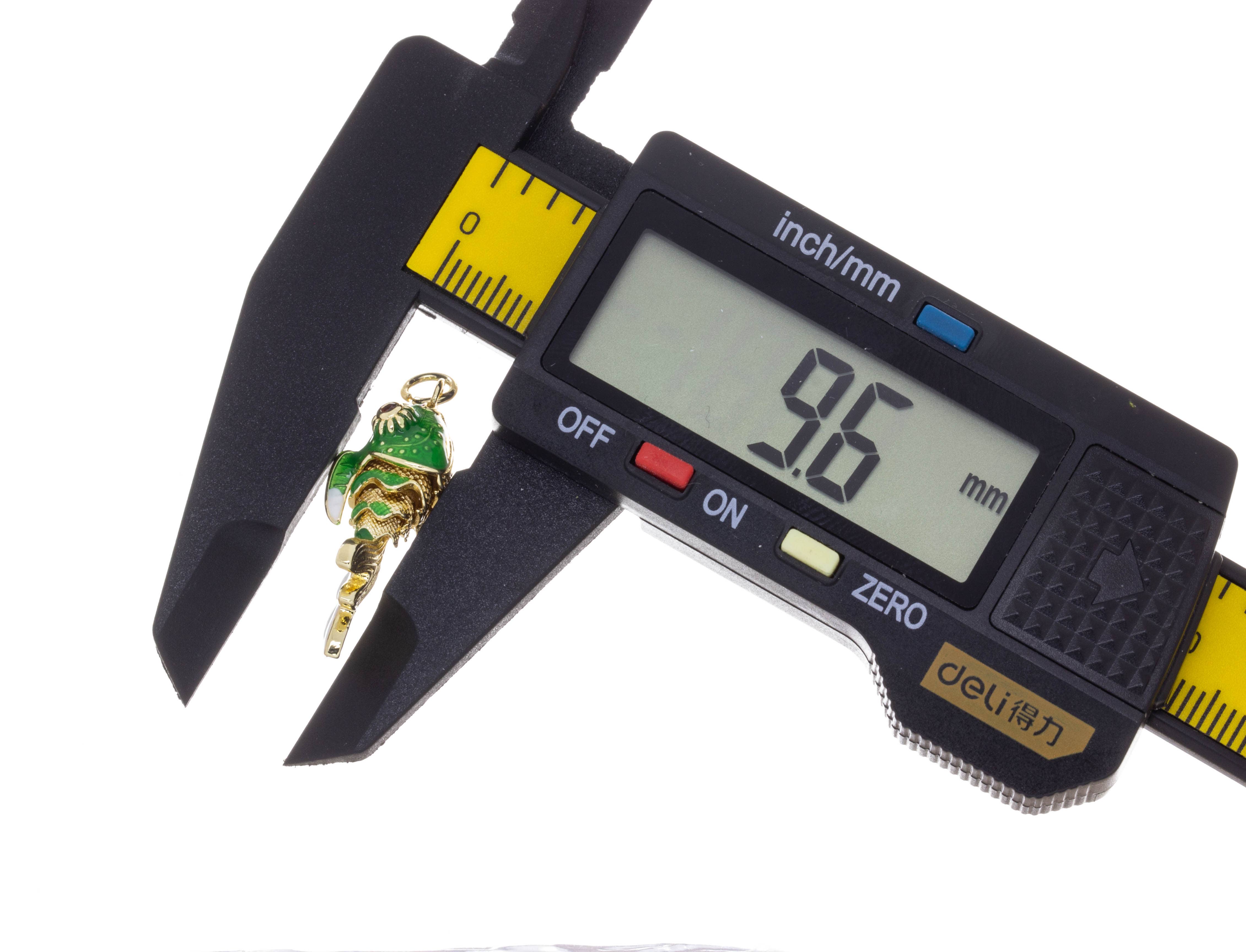 Jewel Pledge - Wholesale Individual Charm/Pendant - Goldfish Charm, Sealife charm,exotic Fish charm CPG23762