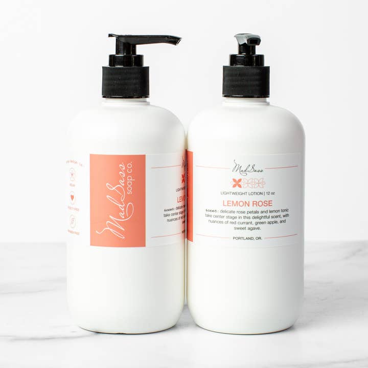 Lemon Rose - Lotion for wholesale by Mad Sass Soap Co