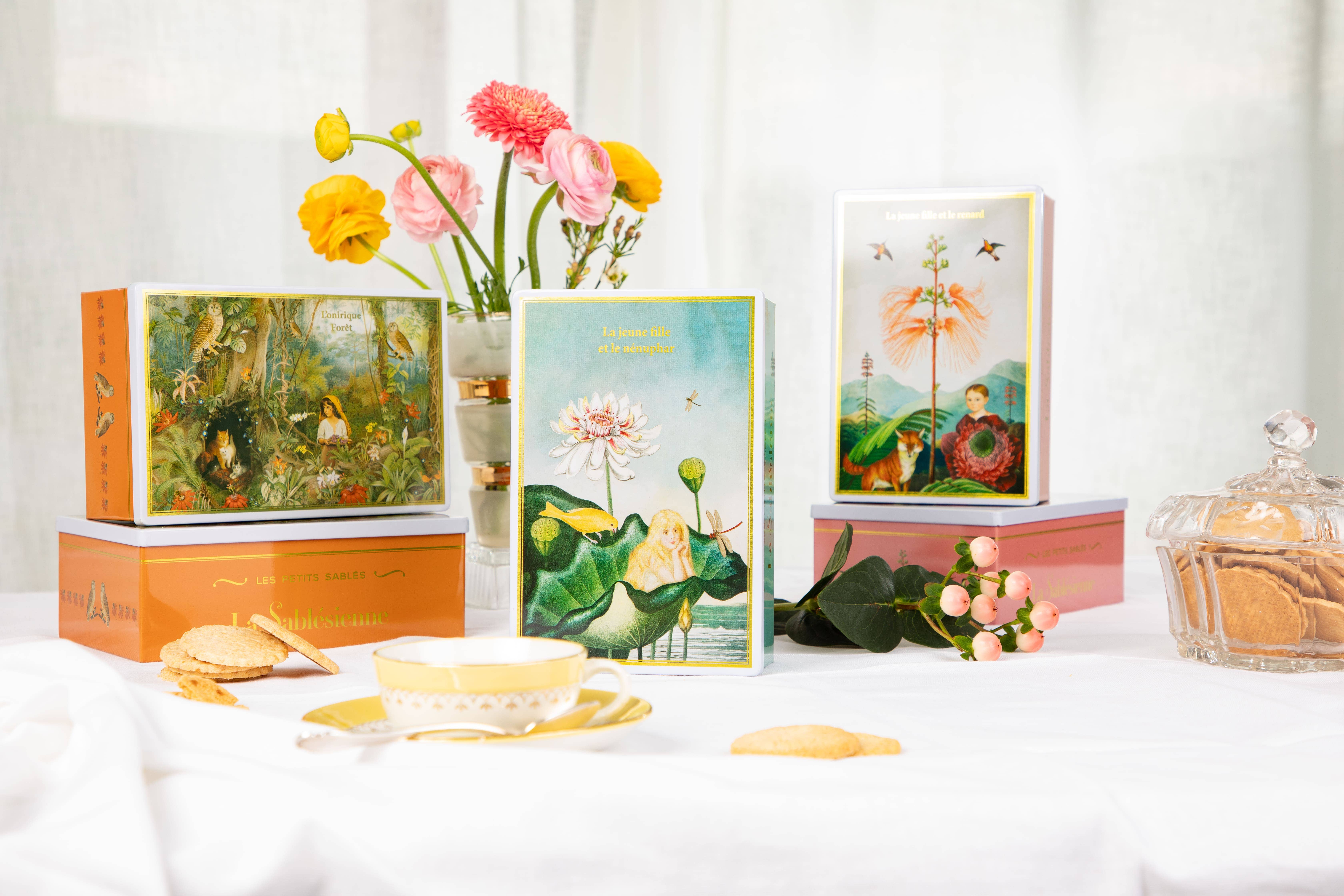 LA SABLESIENNE – wholesale Biscuit – Shortbread cookies - "The Girl and the Fox" 250g3