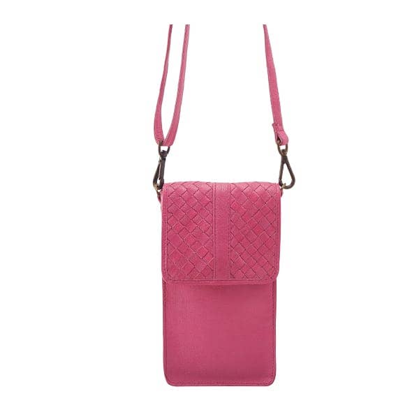 Cadelle Leather - Vendita all'ingrosso Portafoglio per cellulare - Donna - Custodia per telefono Ada | Fucsia