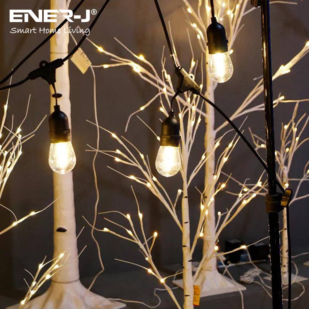 ENER-J - Vente Guirlandes lumineuses - Kit de guirlandes lumineuses à filament LED de 100 pieds2