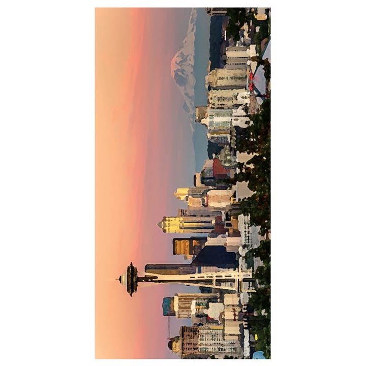 Seattle Sunset Scarf for wholesale by Dupatta Designs