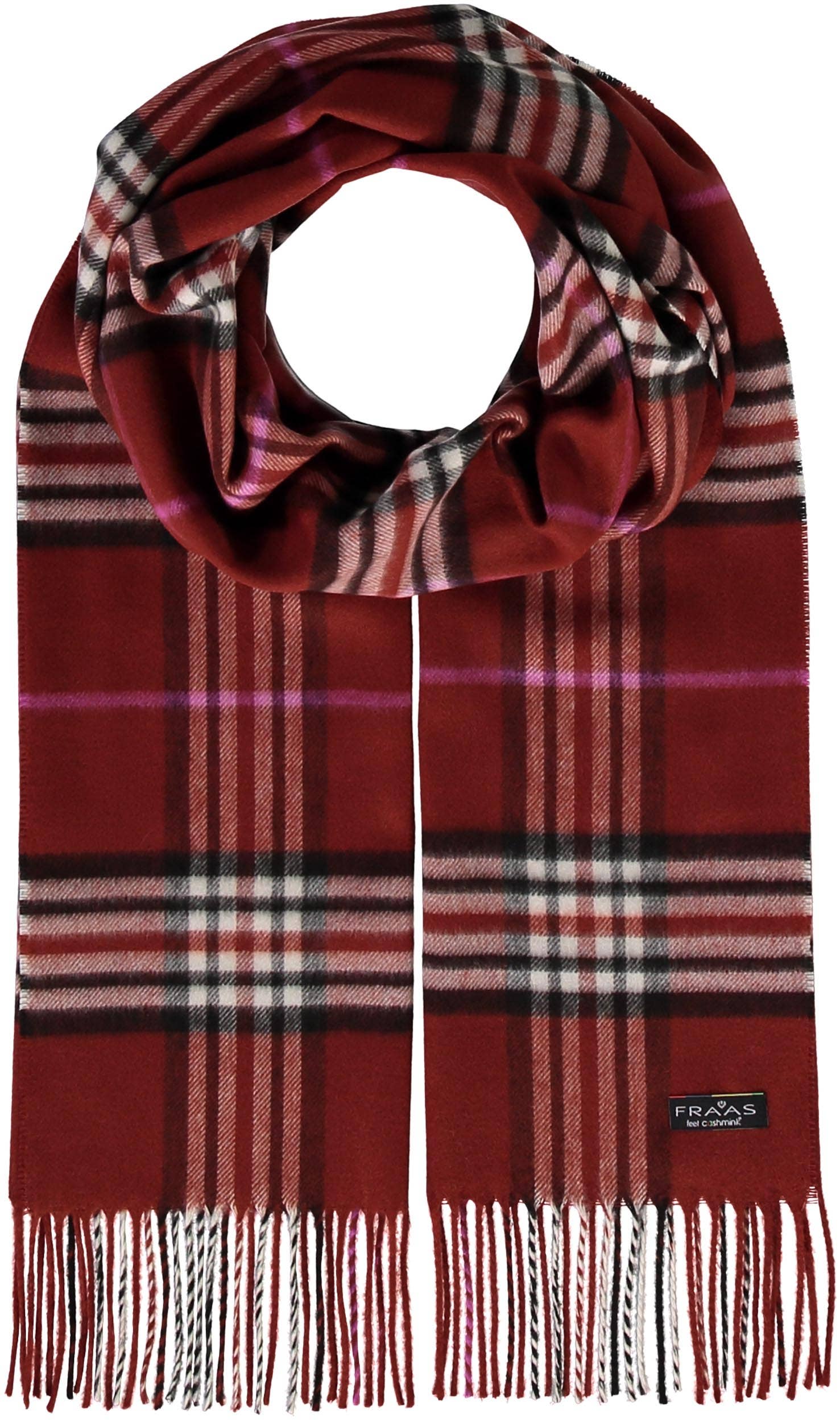 FRAAS - The Scarf Company - Wholesale Scarf - Women's - FRAAS Plaid Cashmink® Scarf5