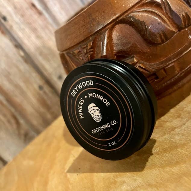 Miners + Monroe Grooming Co. - Wholesale Beard Styling Product - Drywood Grooming Balm