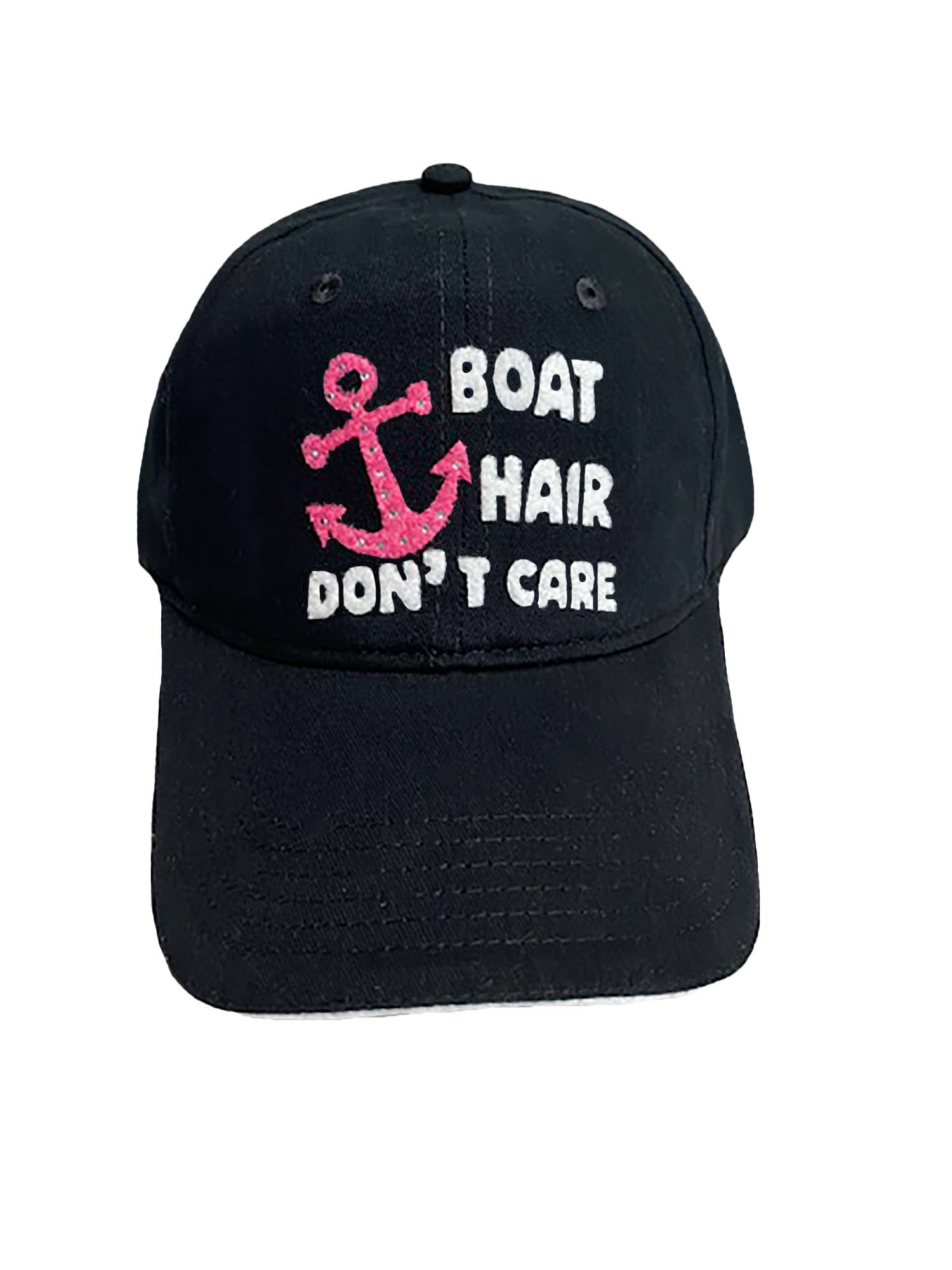 Boat Accessories for Women Men, Funny Boat Hair Don't Care Hat for Mom Dad,  Cotton
