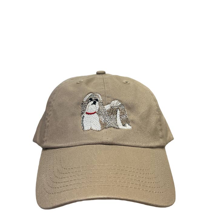 Casquette de baseball Shih Tzu multicolore pour chien pour la vente par Tug Tees