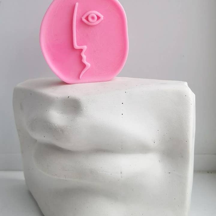 youngpee – Engroshandel Gavelys – Abstrakte ansigter Picasso hovedlys, hjemmeduft dekoration4