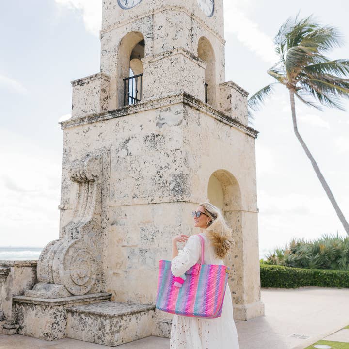 Squeeze De Citron - Wholesale Tote Bag - Women's - Rain Unicorn Swirl Citron Tote3