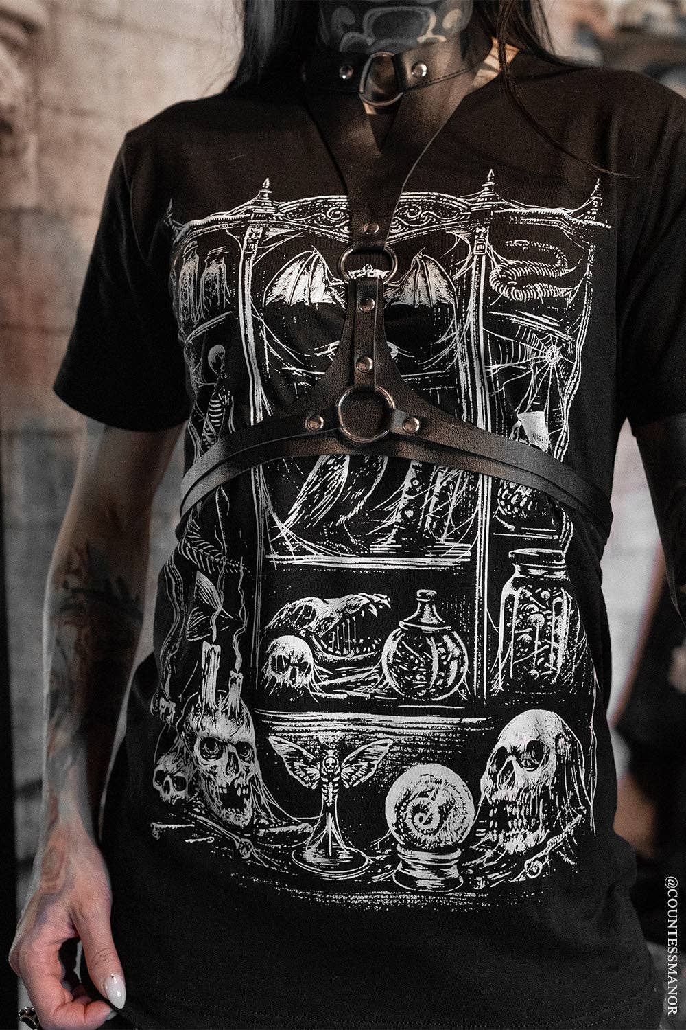 vampirefreaks - Wholesale Screen Printed T-Shirt - Women's - Cabinet of Curiosities T-shirt9