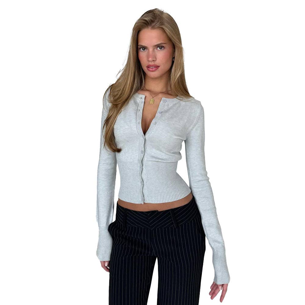 Marayn - Wholesale Cardigan - Women's - 2025 FallWinter Chic European Knit Cardigan Sweater9