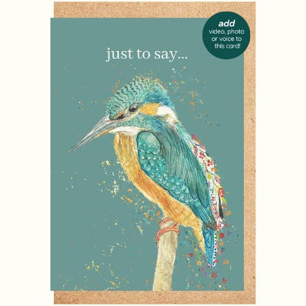 Jen Winnett Eco Artist - Wholesale Birthday Card - Refil Bundle 48 QR Greetings cards add video, photo or voice6