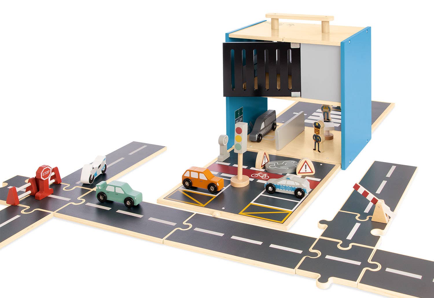 Pinolino Kinderträume GmbH - Wholesale Toy Set - Kids - Game World 'Police Station Gordon' With Accessories3