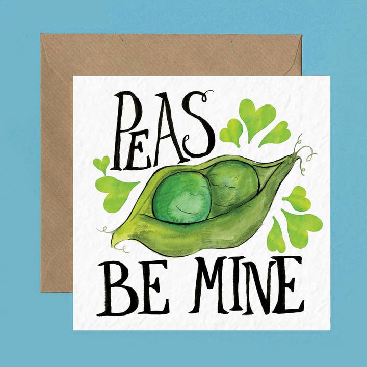 Peas Be Mine for wholesale by Half Pint Print