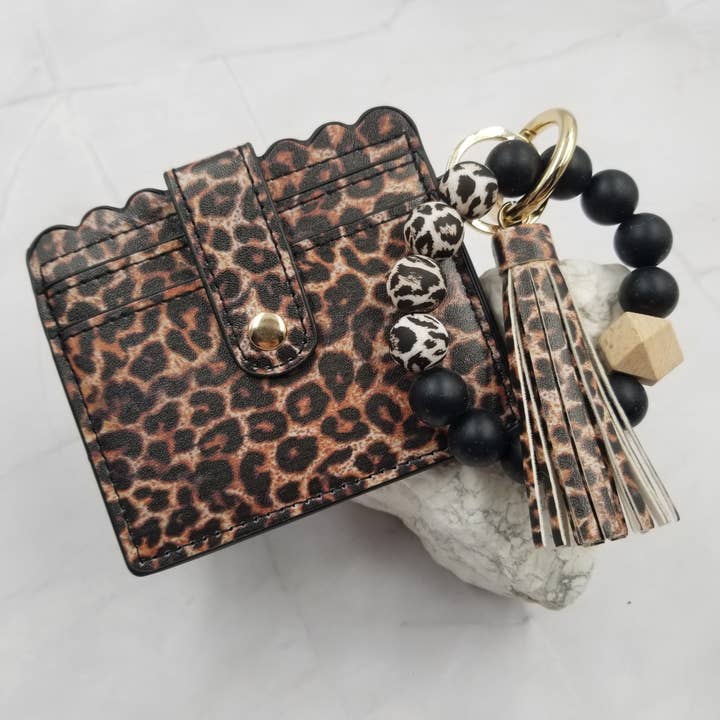 The Pretty Jewellery - Wholesale Keychain Bracelet - Card Holder And Key Chain Silicone Bead Bracelet