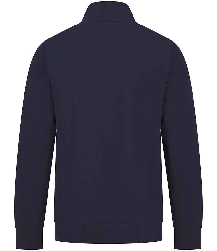Pierre Francis – wholesale Sweatshirt – Unisex – Henbury - Unisex Sustainable 1/4 Zip Sweatshirt9