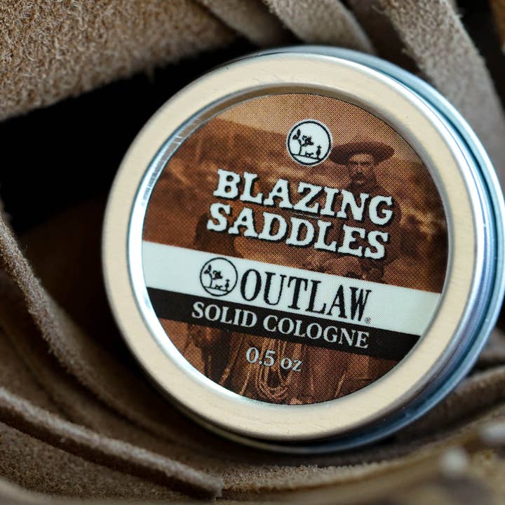 Outlaw - Wholesale Solid Cologne - Blazing Saddles Solid Cologne: The Scent of the West4