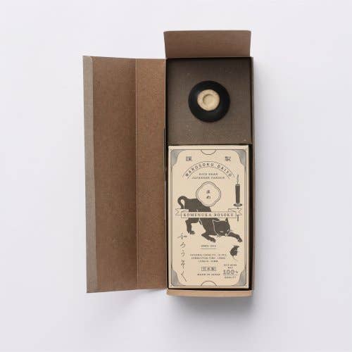 WAROSOKU DAIYO – Großhandel Konische Kerze/Kerzenhalter – Bunte Reiswachskerzen Earth Farbtöne Geschenksets mit Keramikhalter3