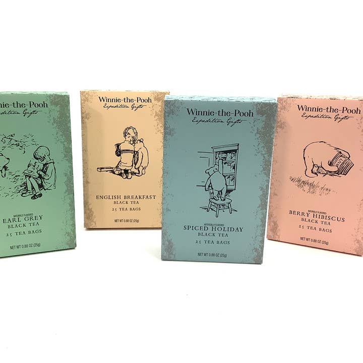 All Little Cute Things - Wholesale Tea Bags - Winnie the Pooh adventures Assortment of Tea Boxes1