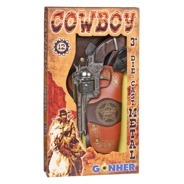 GonherCapGuns.com - Wholesale Classic Toy - Kids - Sheriff Wild West 12-Shot Cap Gun, Belt & Holster Play Set2