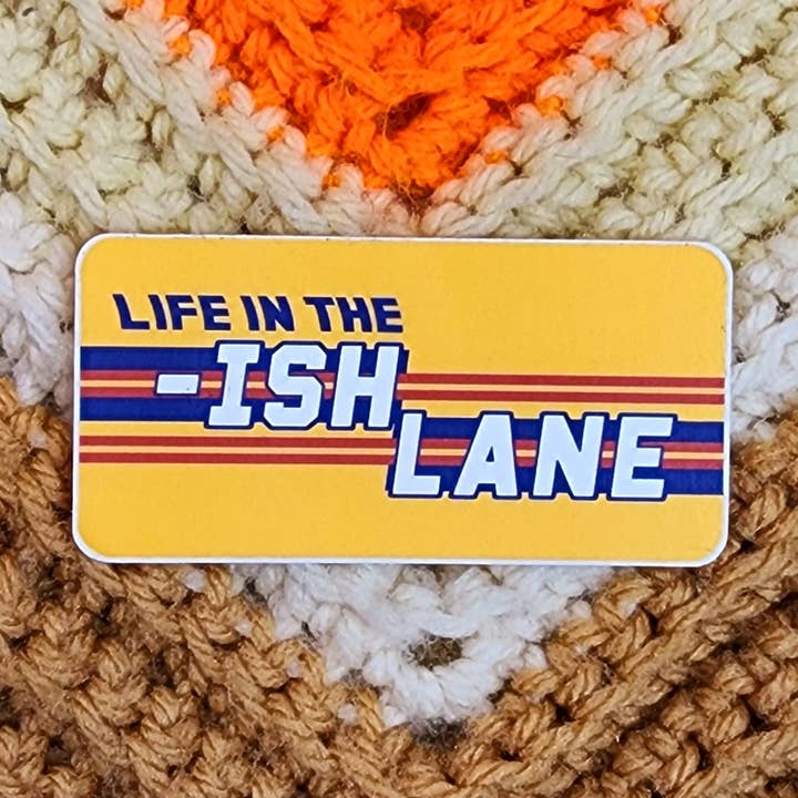 Hardworking Stoner - Wholesale Sticker - Life in the ish Lane - vinyl sticker0