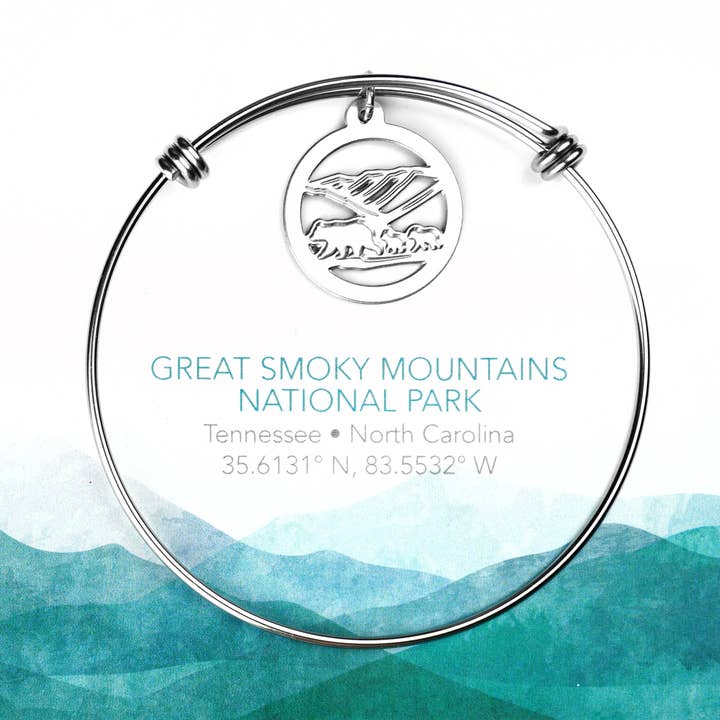 Great Smoky Mountains National Park Bracelet (Bears) for wholesale by Melissa Lew