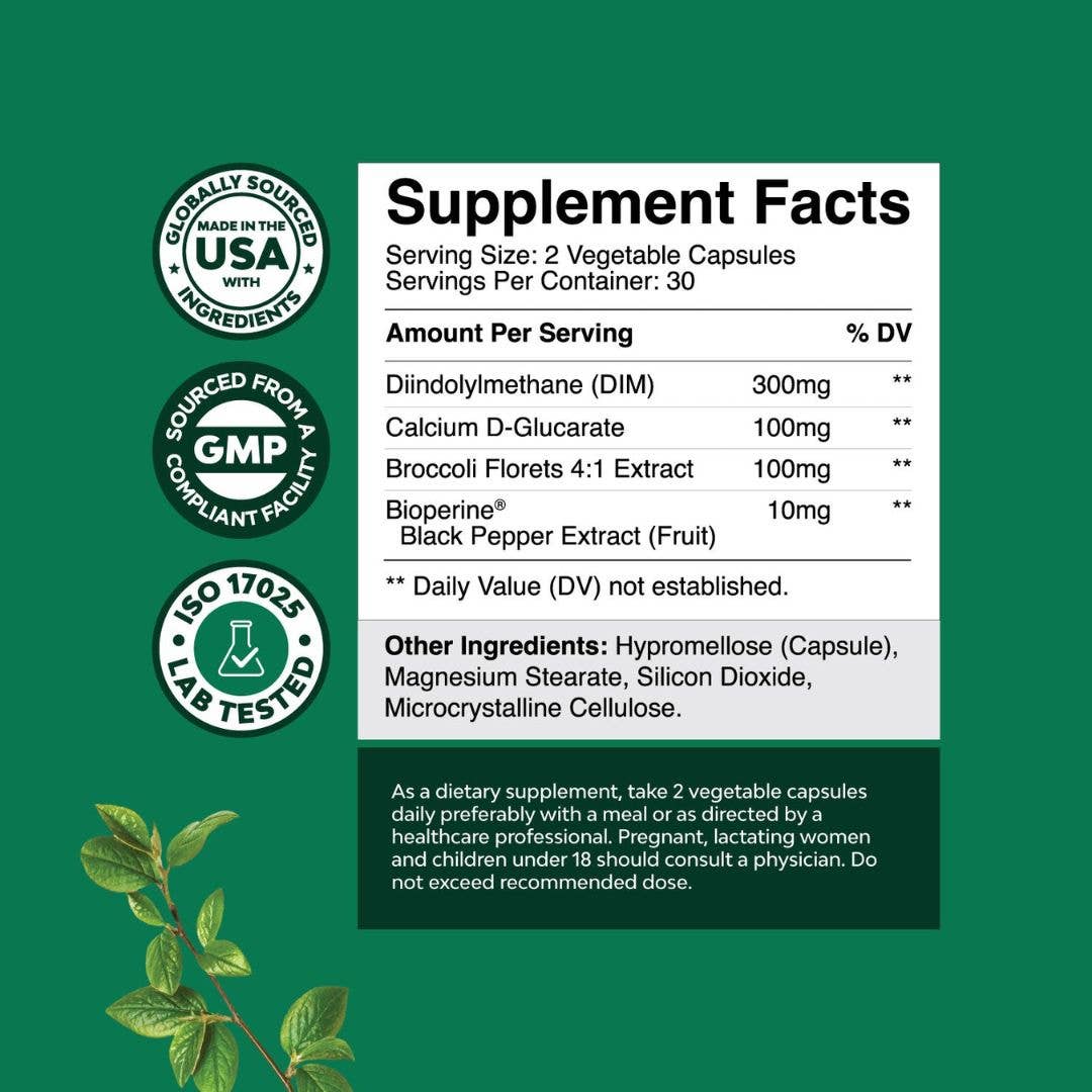 Nature's Craft - Wholesale Oral Supplement/Vitamin - DIM Complex Supplement – Hormone Balance for Men & Women2