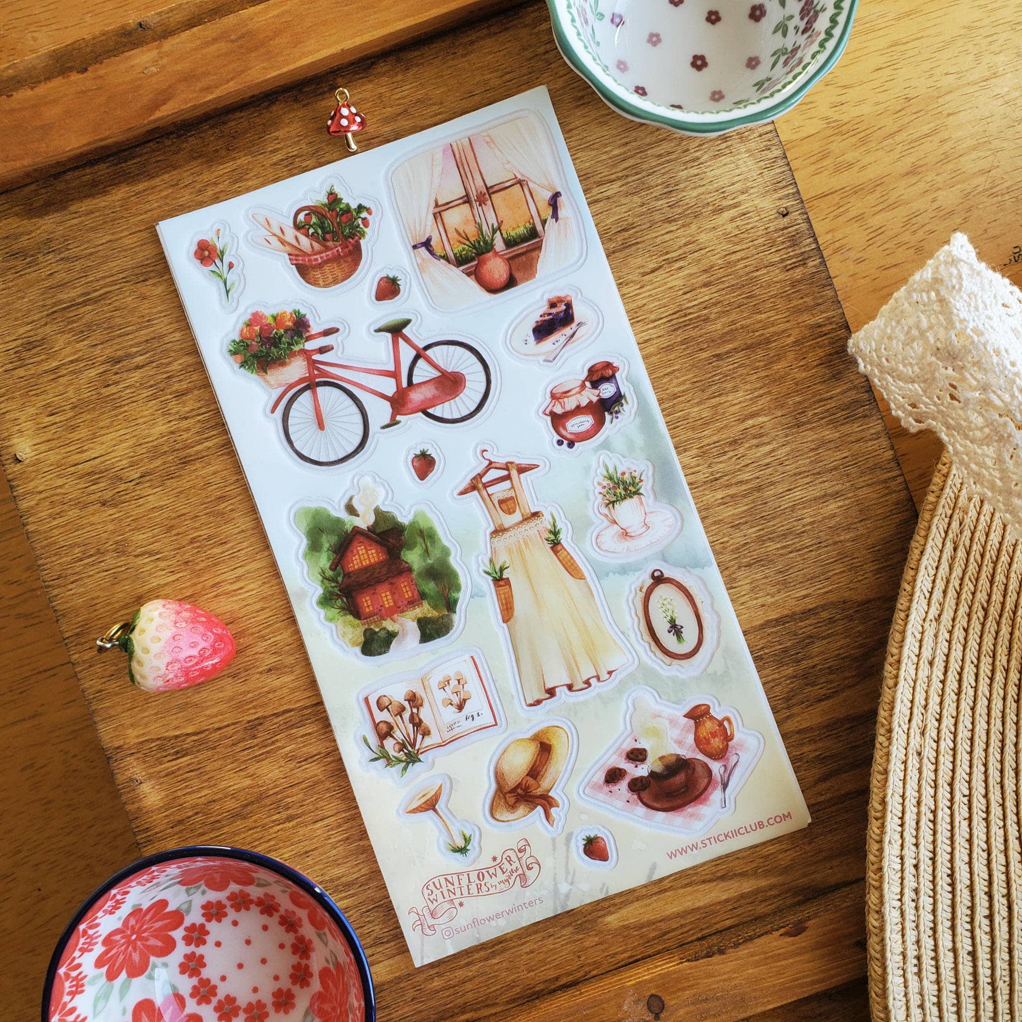STICKII – wholesale Sticker – Cottagecore Life Sticker Sheet1