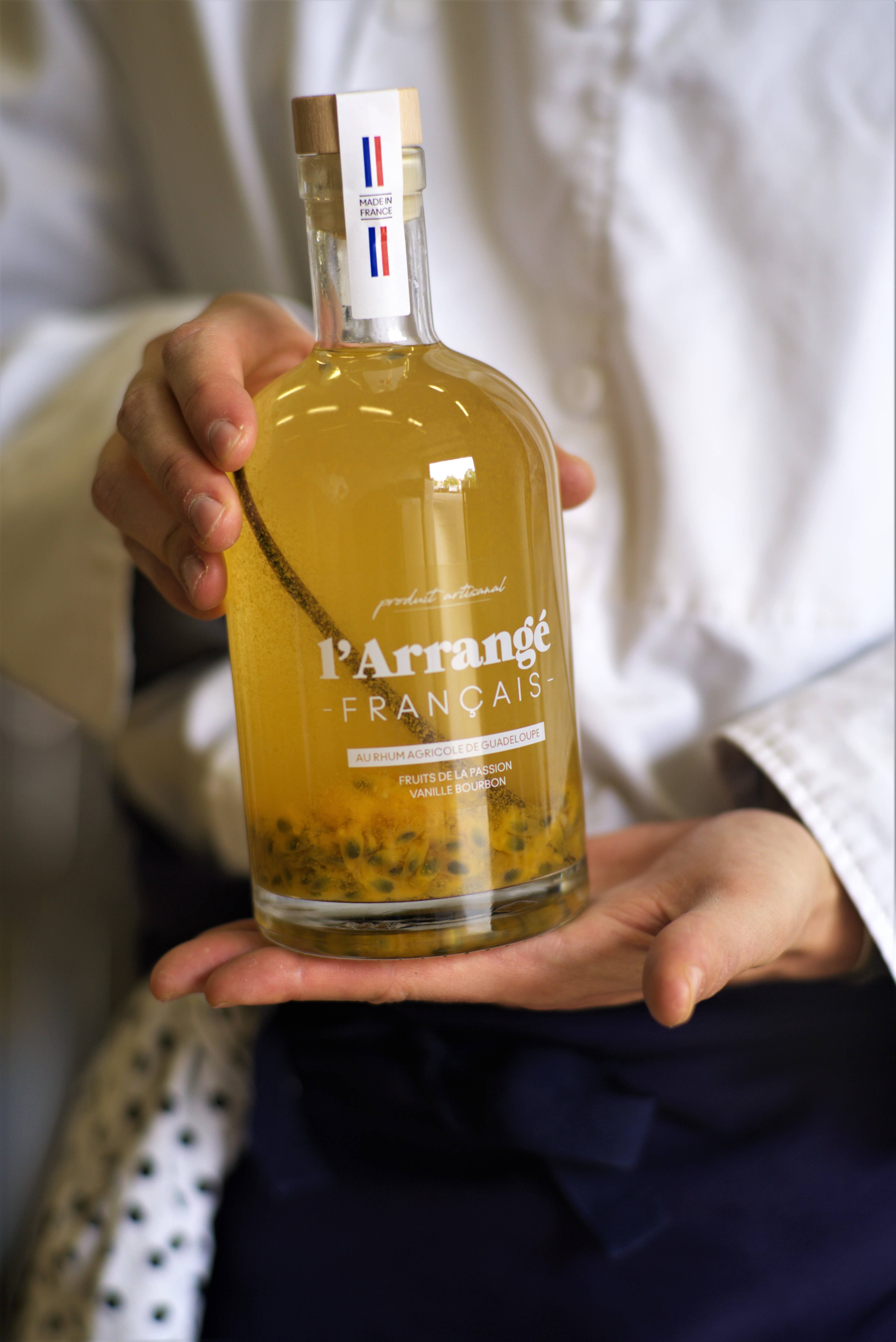 L'ARRANGÉ FRANÇAIS - Vente Spiritueux/Vins/Bières sans alcool - Rhum Arrangé : Fruits de la Passion - Vanille Bourbon1