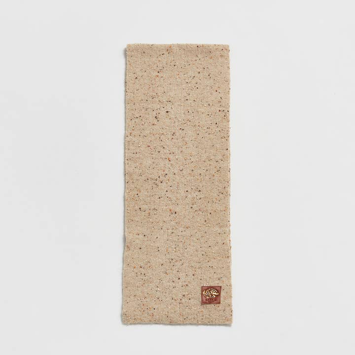 Fable England - Wholesale Scarf - Women's - Donegal Scarf - Taupe3