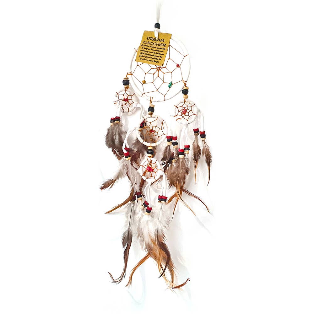 VIE - Wholesale Dream Catcher - Dream Catcher, 9cm Ring with 4 Smaller Rings24