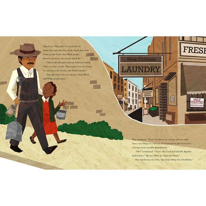 Scholastic - Wholesale Preschool Book (3-5) - All Aboard The Schooltrain: A Little Story From The Great Migration4