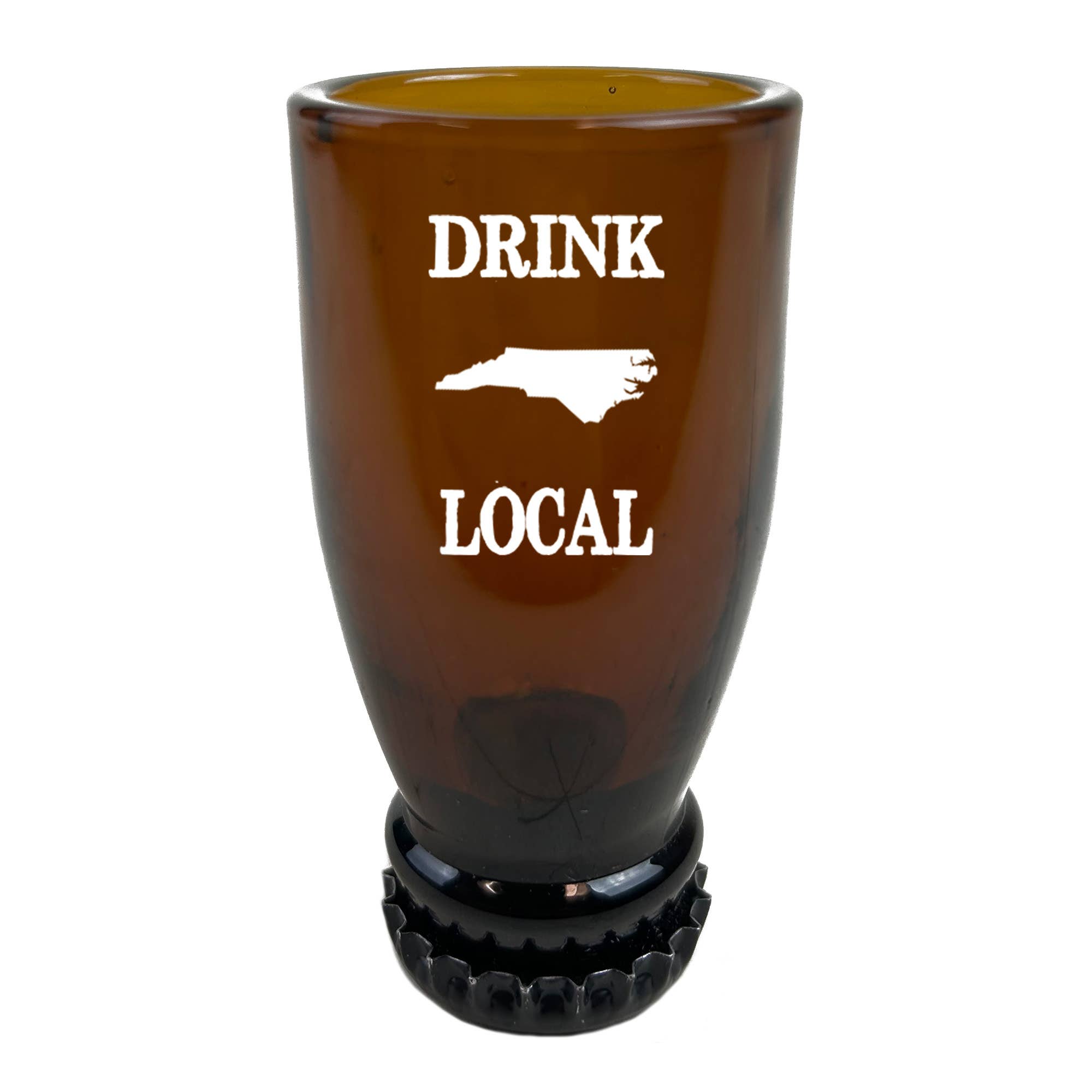 Torched Products - Wholesale Shot Glass - Drink Local Beer Bottle Shot Glass24