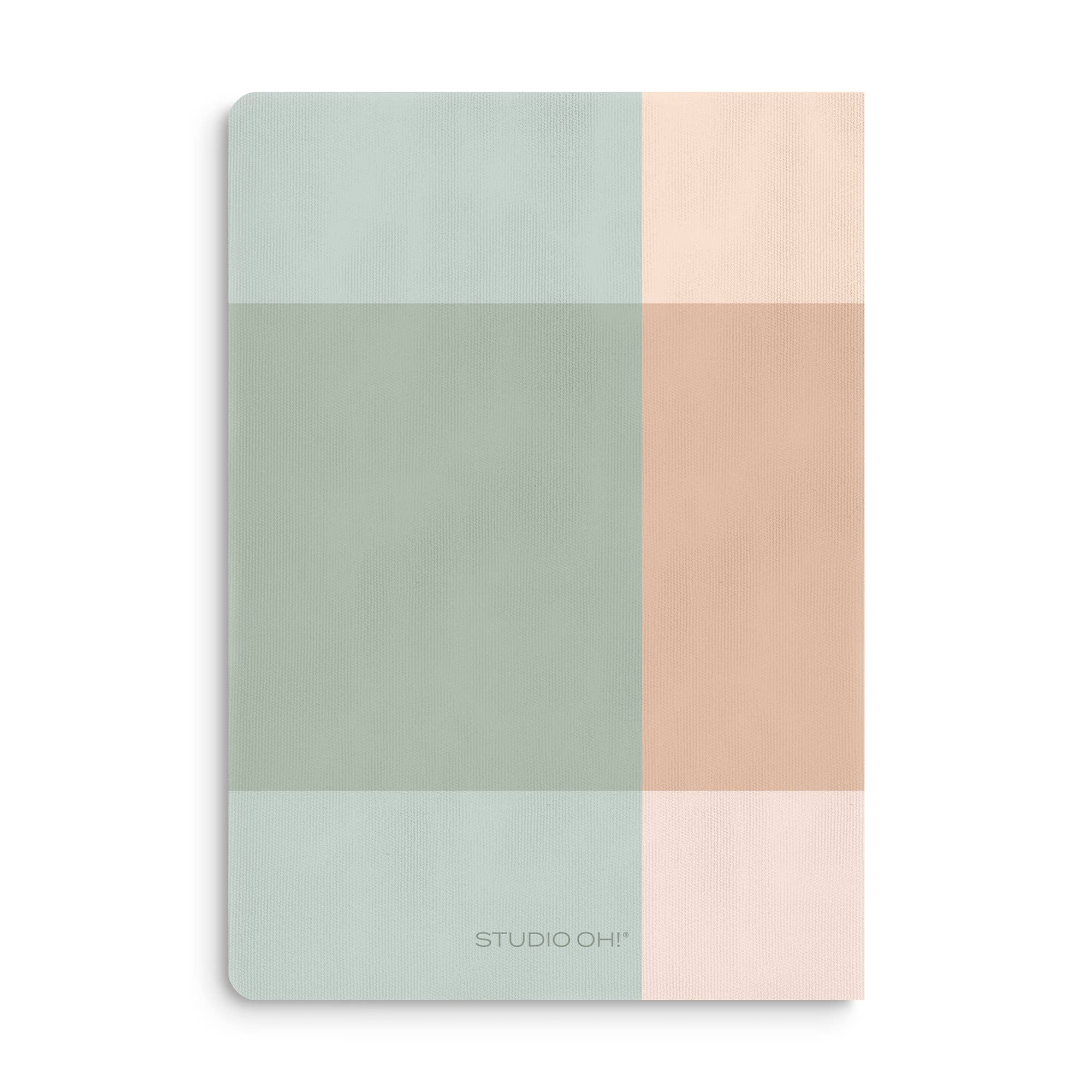 Studio Oh! - Wholesale Sketchbook/Sketchpad - Sage Color Block Deconstructed Sketchbook6