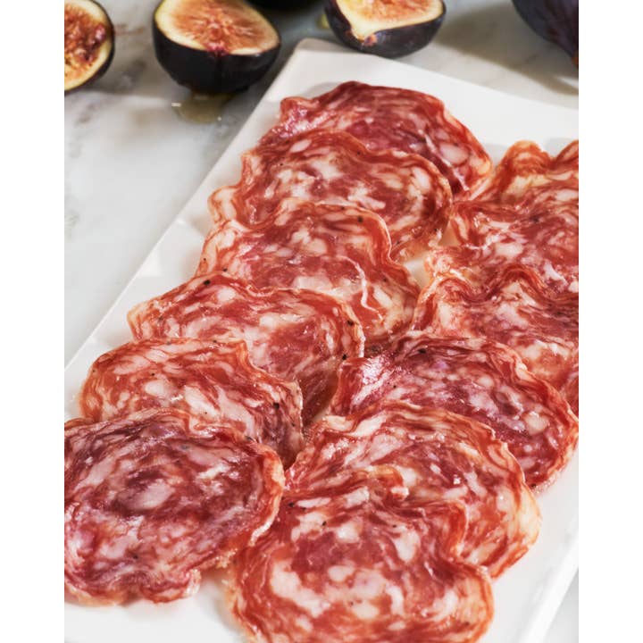 Charlito's Cocina - Venta al por mayor Salami - Trufa Seca - Salami de Trufa Negra Curado Lento Pre-Cortado