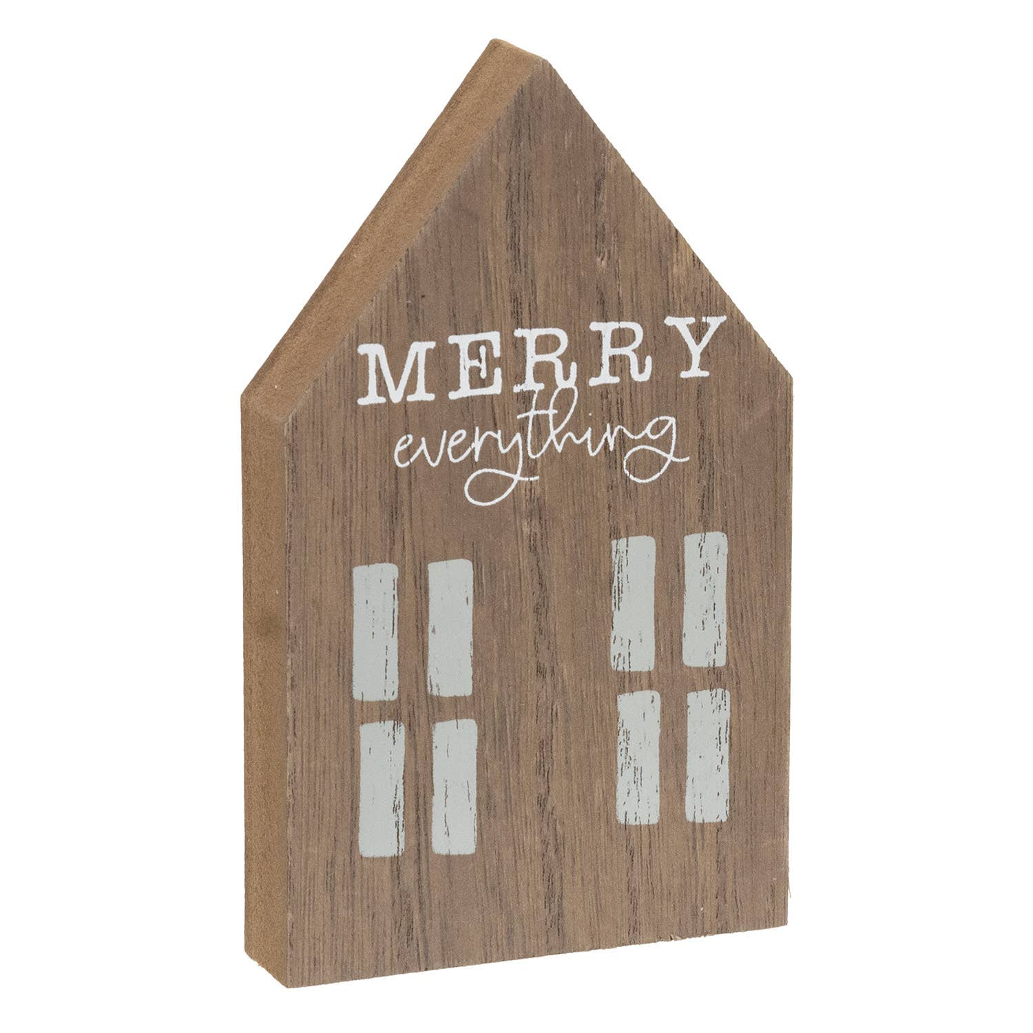 The Hearthside Collection - Wholesale Kerstdecoratie - Vrolijke, Vrolijke, Huiselijke Chunky Primitieve Huisoppas - 3 Assorti.1