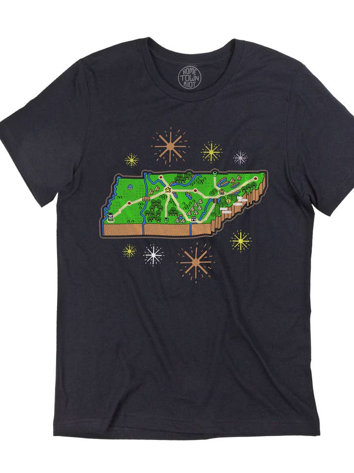 16 Bit Tennessee Shirt for wholesale by HomeTown Riot