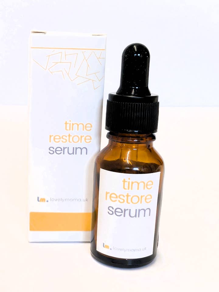 TIME RESTORE SERUM – anti aging for mature skin for wholesale by lovelymama.uk