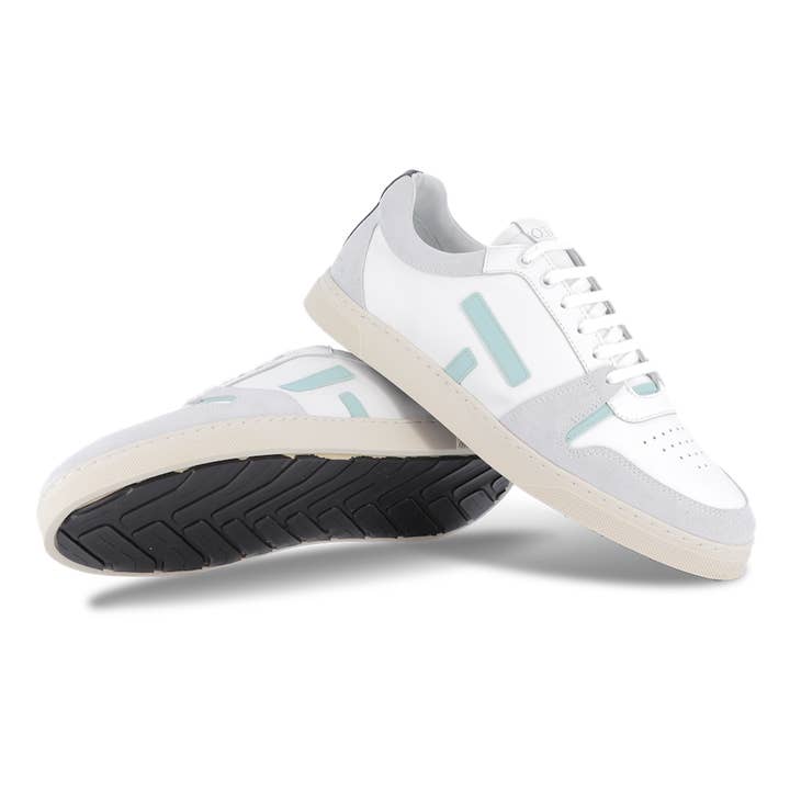 SANSAHO Cuir Blanc / Off-white / Menthol pour la vente par O.T.A Paris