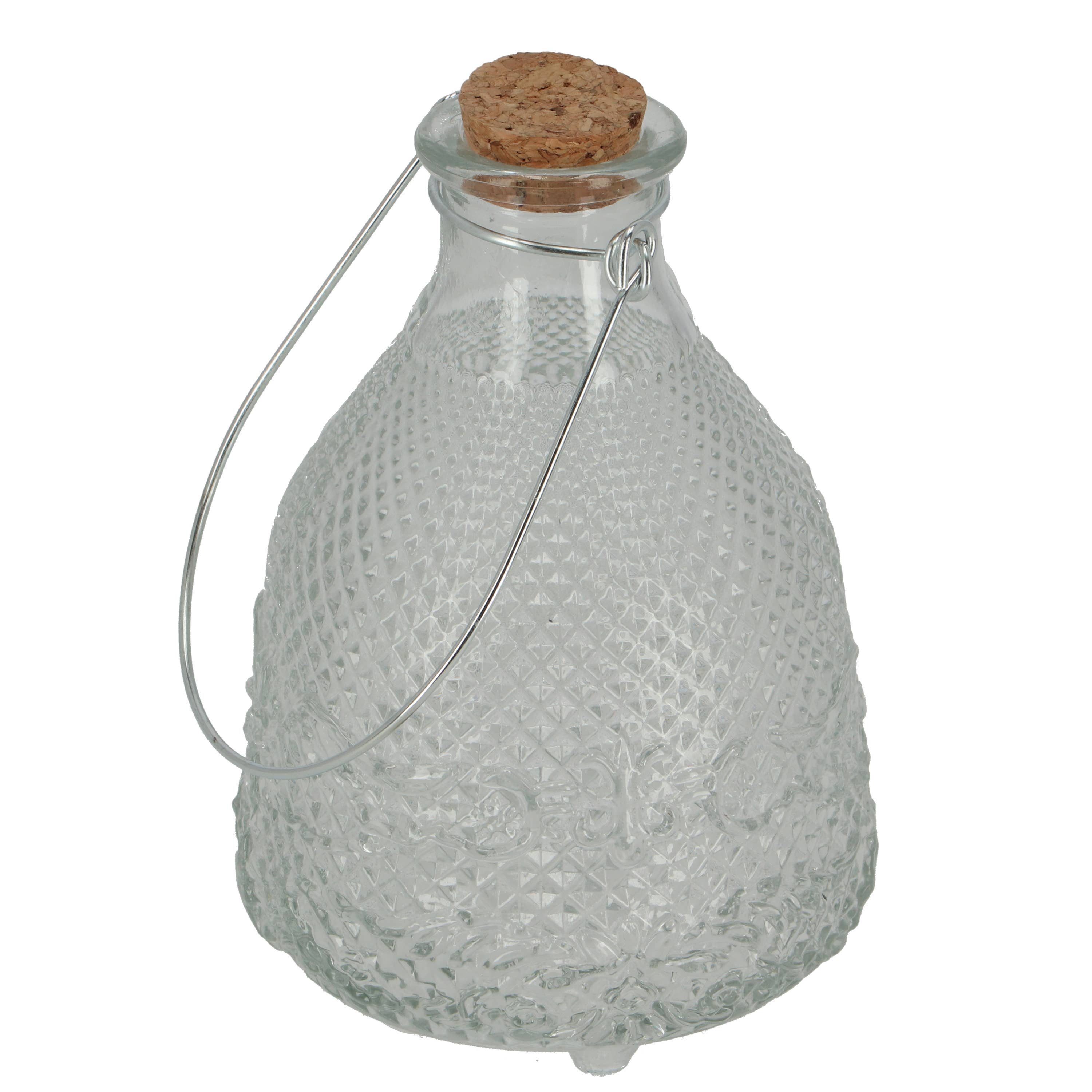Esschert Design USA - Wholesale Outdoor Ornament/Decor - Hobnail Glass Wasp Trap, Clear1