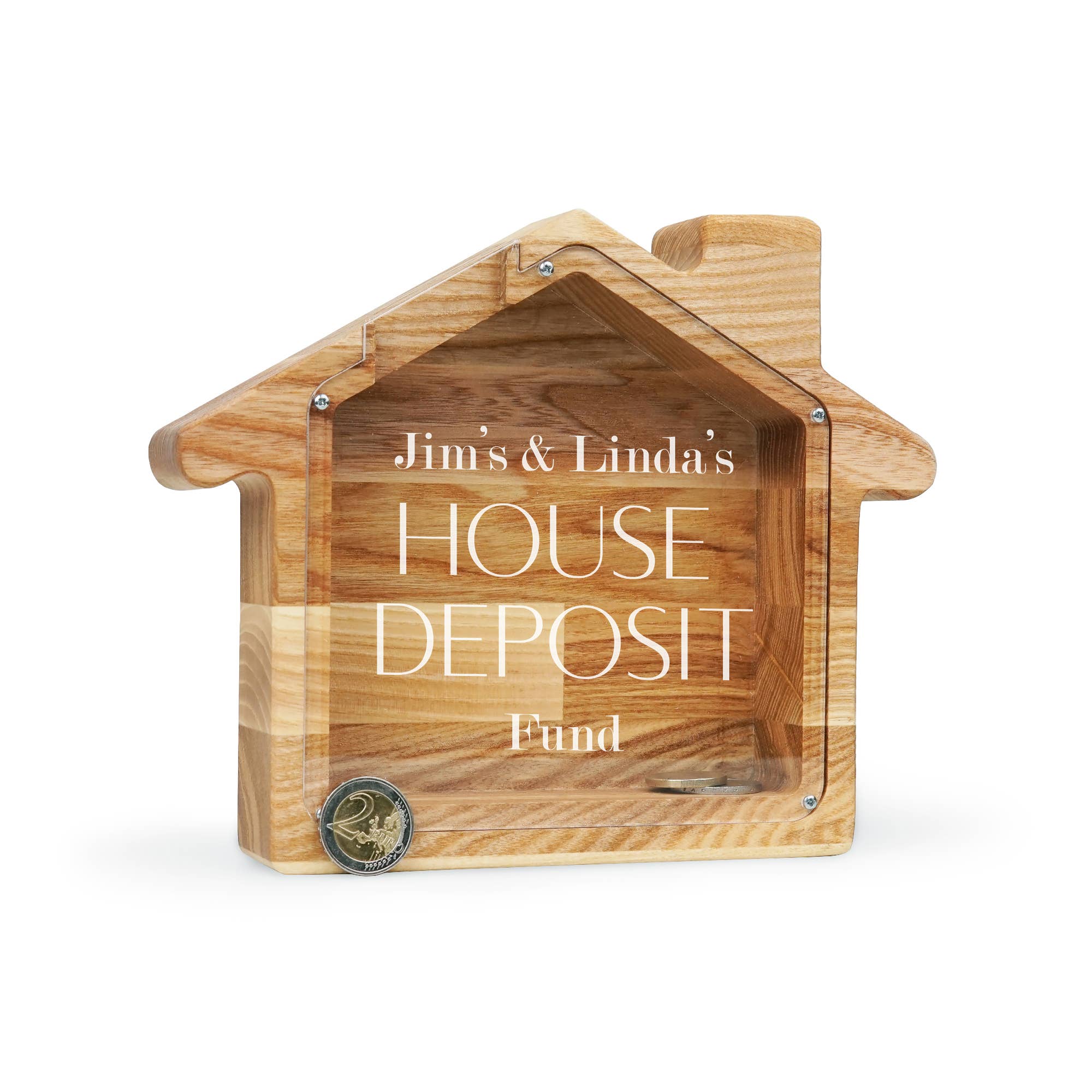 PromiDesign - Wholesale Money/Piggy Bank - Wooden Piggy Bank, House Shaped Money Box3