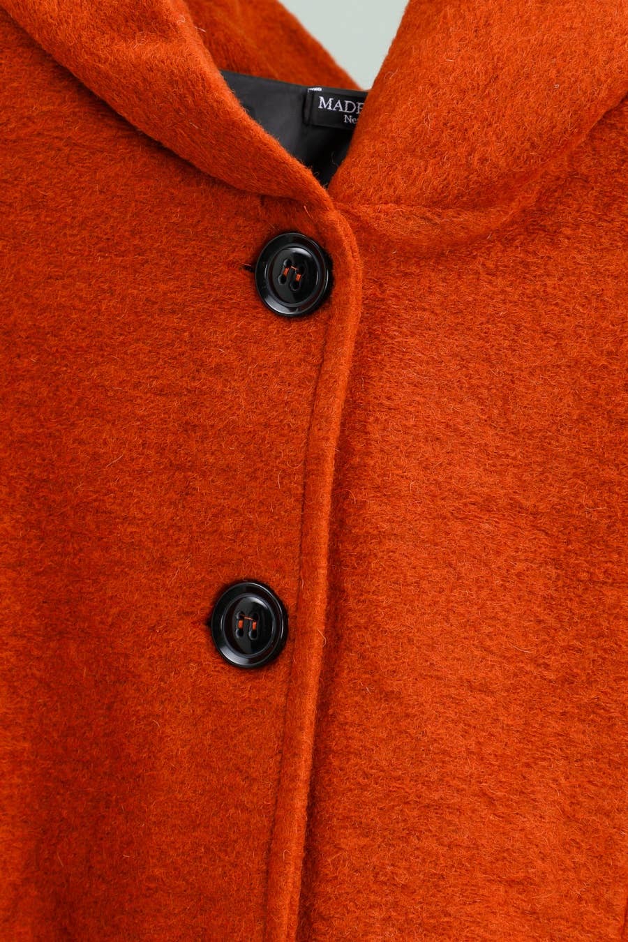 la maison des fibres naturelles - Wholesale Coat - Women's - Long plain wool coat 99320 20% Polyester - 80% Wool9