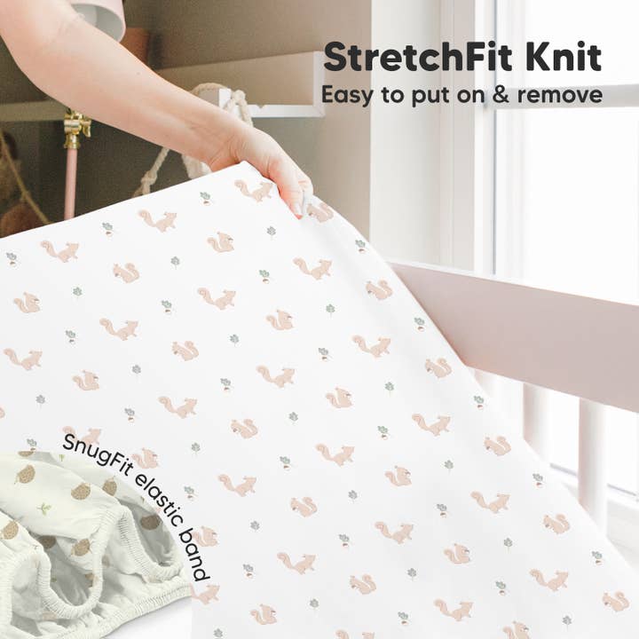 Nibbles/Bruce KeaBabies 2-pack Isla hoeslaken voor groothandel op Faire5