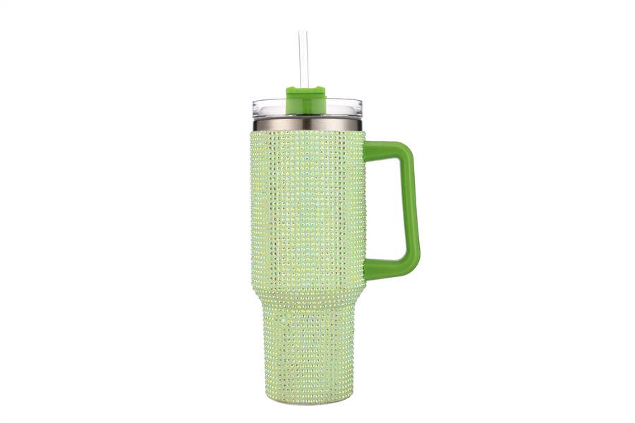 Nima Accessories Inc – Engroshandel Thermokop – Drikkeglas med rhinsten, 40 oz (1,18 l)2