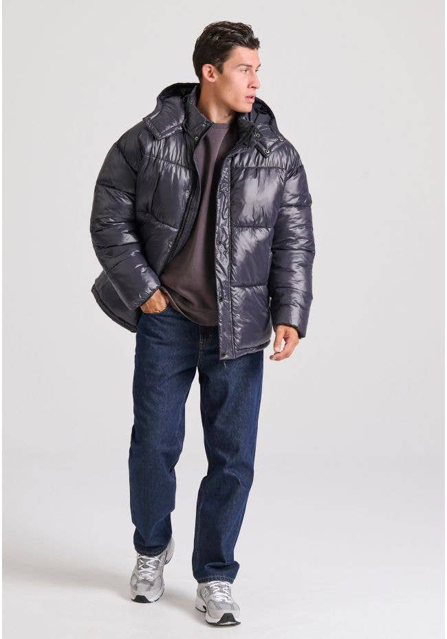 Funky Buddha - Wholesale Puffer Jacket - Men's - FBM010-036-01 Men's Puffer Jacket1