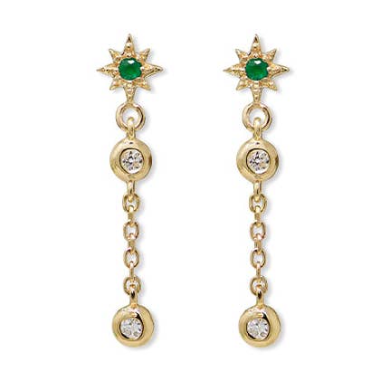 ANZIE - Wholesale Dangle Earrings - Aztec Catherine Chain Earrings1