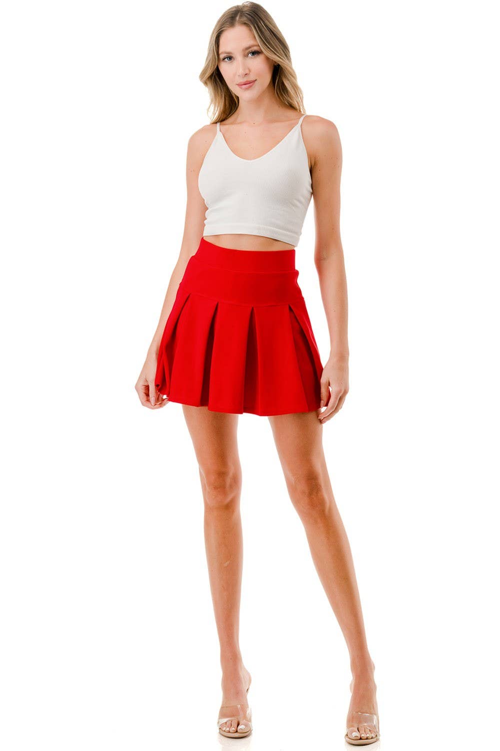 MIO WHOLESALE - Wholesale Skort - Women's - YP02-SKORT YOGA PLEATED SKORT1