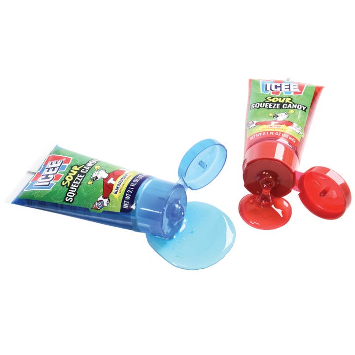 US Toy Company - Wholesale Hard Candy - Icee Sour Squeeze Candy 12-unit Display2