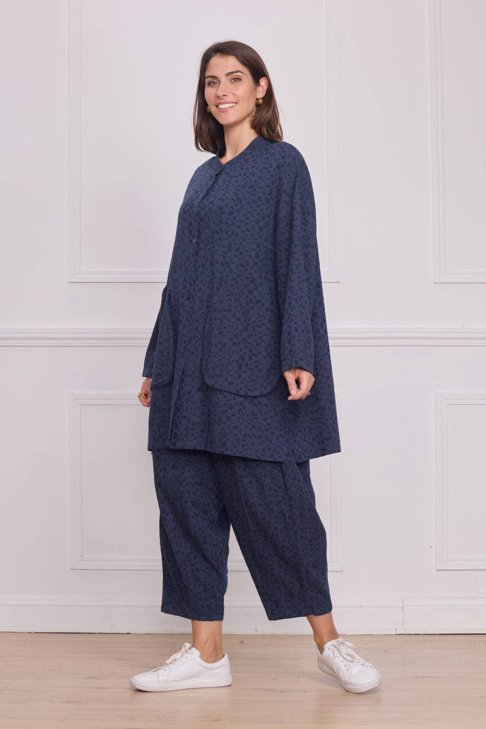 BELLA BLUE - Wholesale Button Down Shirt - Women's - A123-V132 - Chemise6