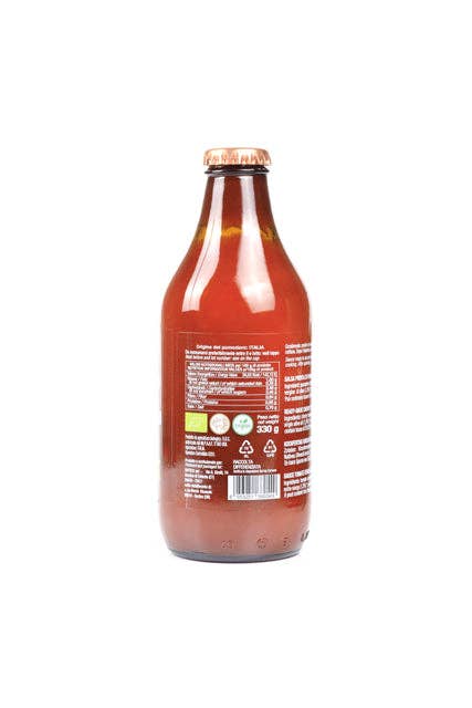 O'relia - Wholesale Pasta Sauce - Pronta di Pomodoro Ciliegino & Pepperoni Organic Salsa 330g2